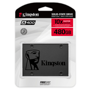 Unidad de Estado Solido KINGSTON 2.5" A400 480GB (SA400S37/480G)