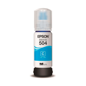 Botella de Tinta EPSON T504 Color Cyan (T504220-AL)