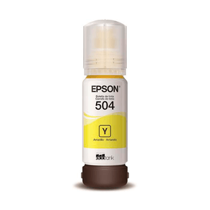 Botella de Tinta EPSON T504 Color Amarilla (T504420-AL)