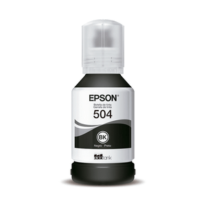 Botella de Tinta EPSON T504 Color Negra (T504120-AL)
