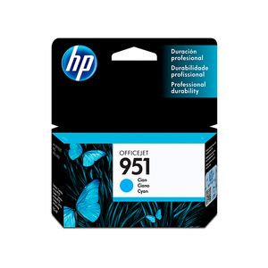 Cartucho HP 951 Color Cyan Original CN050AL