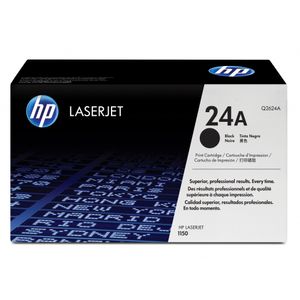 Tóner HP LaserJet 24A Color Negro Original Q2624A