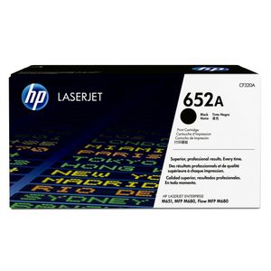 Tóner HP LaserJet 652A Color Negro Original CF320A