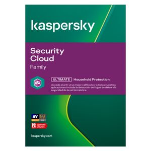 Licencia Kaspersky Security Cloud  Family 10 Dispositivos