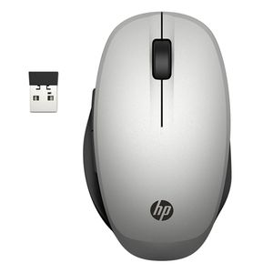 Mouse HP 300 Inalambrico Dual Mode Plata/negro