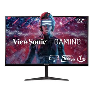 Monitor Gamer Curvo Viewsonic VX2718-PC-MHD LED 27" Full HD Widescreen Bocinas Integradas Negro