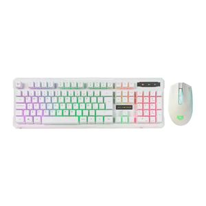 Kit 2 En 1 Gamer Balam Rush Teclado / Mouse 3600 Dpi Alambrico Usb Blanco (BR-932752)