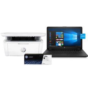 Laptop Hp 240 G7 Intel Core i5 8GB 1TB 14’’ W10pro + Multifuncional Hp Laserjet M141w + Toner Hp Laserjet 150a Negro