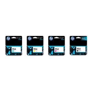 Combo de 4 cartuchos Tinta HP 954 Negra + Tinta HP 954 Cyan + Tinta HP 954 Magenta + Tinta HP 954 Amarillo