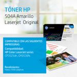 Tóner-HP-504A-Amarillo-Laserjet-Original--CE252A-