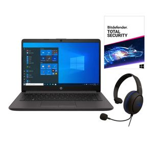 Laptop Hp 240 G8 Intel Core i5 8GB 256 GB SSD 14’’ W10H+ Diadema HiperX Croud Cnat+ Antivirus Bitdefender D000A20