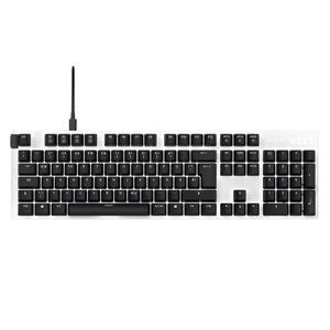 Teclado NZXT Mecánico Gamer Full Blanco (KB-1FSUS-WR)