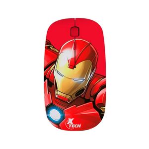 Mouse XTECH Marvel Iron Man Inalambrico 1600 Dpi Rojo (Xtm-M340im)