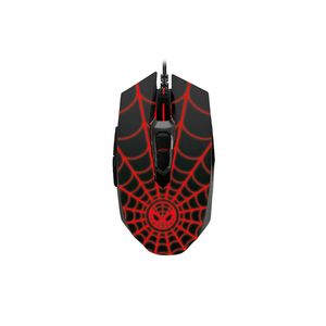 Mouse XTECH Marvel Spider Man Alambrico 2400 Dpi Negro / Rojo (Xtm-M520sm)